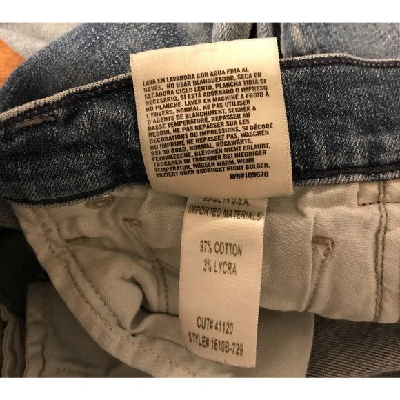 Citizens of Humanity Women's Jazmin Ankle Cuffed slim Straight - Size 24 - Picture 11 of 12